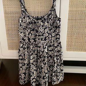 UO Navy, Yellow, White Romper